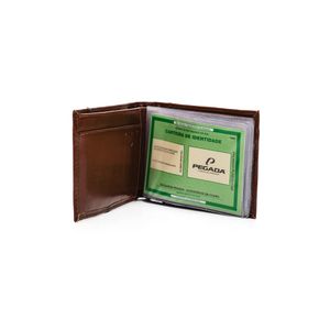 Carteira Pegada Masculina Em Couro  Ca003901 Sortido