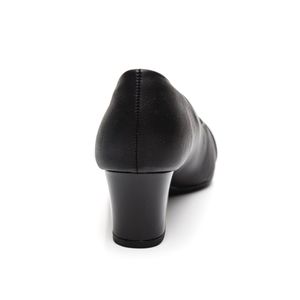 Sapato Piccadilly Maxi Feminino Salto Baixo 110164 Preto