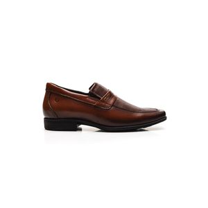 Sapato Pegada Social Masculino Couro 126501 Marrom