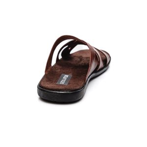 Chinelo Serafim Masculino Em Napa 103 Castanho