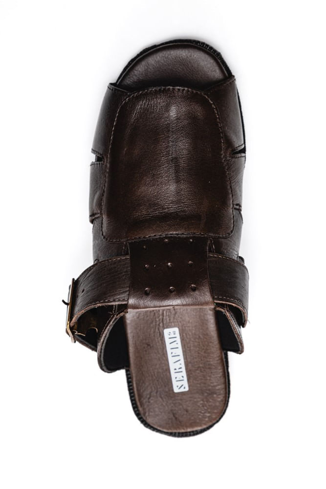 Chinelo-Serafim-Masculino-Em-Napa-999-Marrom