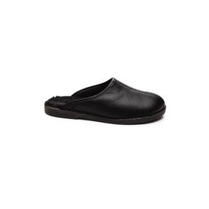 Pantufa Rubra Chinelo Masculino Couro 16new Preto