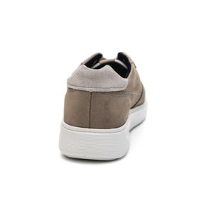 Sapatênis Pegada Masculino Em Couro 110924-08 Cinza