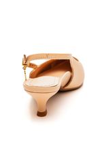 Sapato-Usaflex-Slingback-Feminino-Salto-Baixo-Couro-Am0502-Rosa-Claro