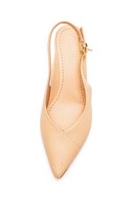 Sapato-Usaflex-Slingback-Feminino-Salto-Baixo-Couro-Am0502-Rosa-Claro