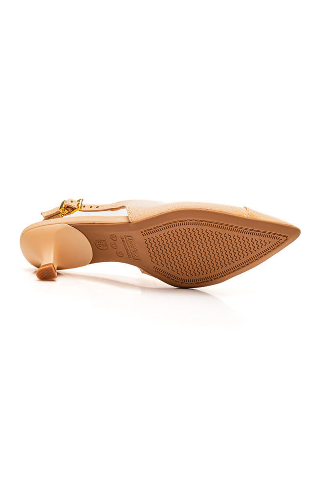 Sapato-Usaflex-Slingback-Feminino-Salto-Baixo-Couro-Am0502-Rosa-Claro