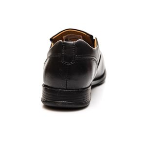 Sapato Social Pegada Masculino Fluence Em Couro 123463-01 Preto