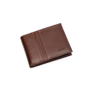 Carteira Roder Masculina Em Couro 056 Caramelo