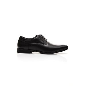 Sapato Social Ferracini Masculino Cadarço Couro 4463 Preto