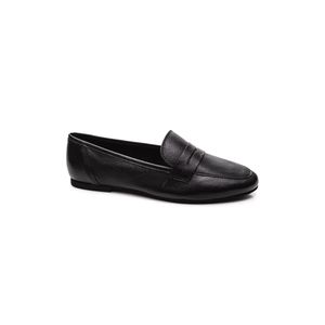 Sapato Bottero Mocassim Feminino Em Couro  365001 Preto