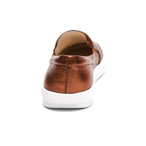 Tênis Bottero Slip On Feminino Couro 364901 Cobre