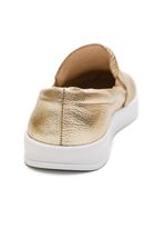 Tenis-Bottero-Slip-On-Feminino-Couro-364901-Ouro