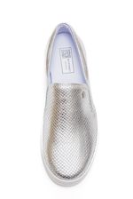 Tenis-Bottero-Slip-On-Feminino-Couro-364901-Prata