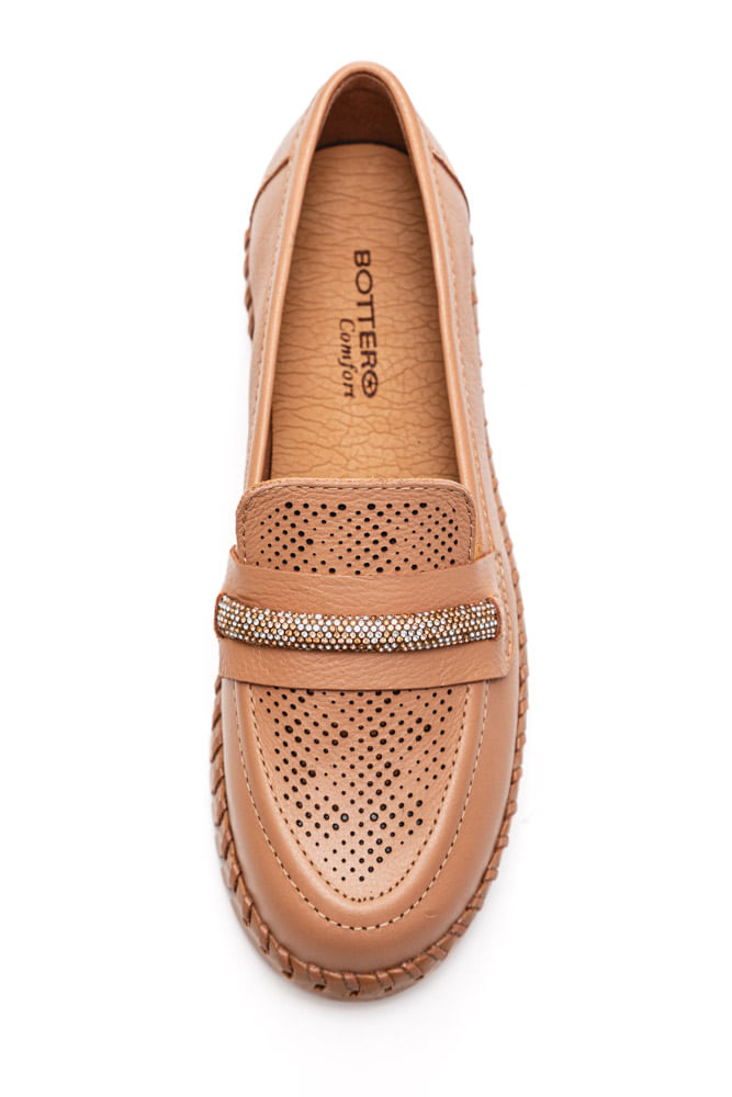 Sapato-Bottero-Mocassim-Feminino-Couro-354319-Nude