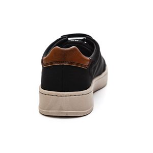 Sapatênis Pegada Pgd Casual Masculino Em Microfibra 171903-06 Preto