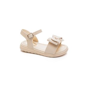 Sandália Doce Pé Juvenil Menina Laço 9011-182 Off-White