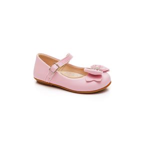 Sapatilha Doce Pé Juvenil Menina Laço 4005-09 Rosa
