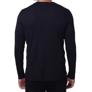 Camiseta Columbia Masculina Manga Longa Neblina 320423 Preto