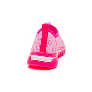 Tênis Novopé Infantil Menina Be Free Love 99001016-3063 Pink