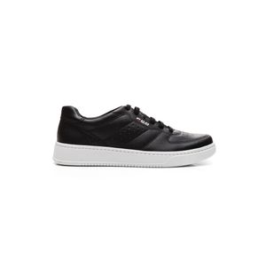 Tênis Pegada Pgd Casual Masculino Em Microfibra Fibertech 171902-03 Preto