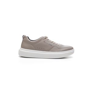 Tênis Pegada Pgd Casual Masculino Em Microfibra Fibertech 172101-06 Cinza