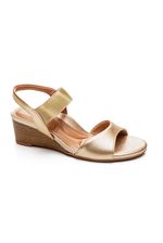 Sandalia-Usaflex-Salto-Anabela-Feminina-Couro-Am0302-Ouro