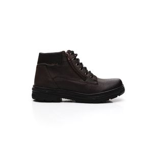 Bota B´Karellus Coturno Masculino Em Sintético 1260 Marrom