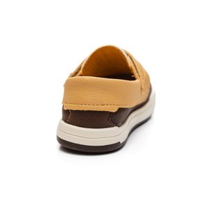 Sapato Klin Para Bebê Menino Estilo Sapatênis Flyer Baby 166.177-16646 Bege
