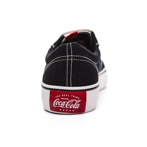 Tênis Coca Cola Shoes Surplay Canvas Unissex Cc2400 Preto