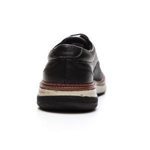 Sapato Ferracini  Float Masculino Em Couro 4325g Preto