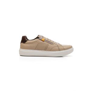 Sapatênis Ferracini  Float Masculino Em Couro 7320c Cinza