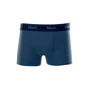 Cueca Boxer Mash Algodão Lisa Infantil 190.03 Azul