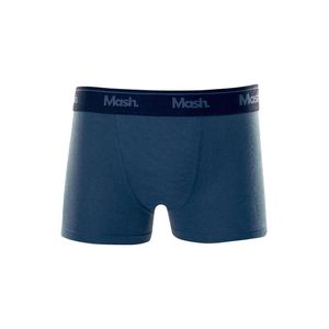 Cueca Boxer Mash Algodão Lisa Infantil 190.03 Azul