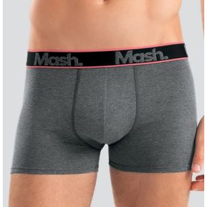 Cueca Boxer Mash Cotton 170.112 Cinza Escuro