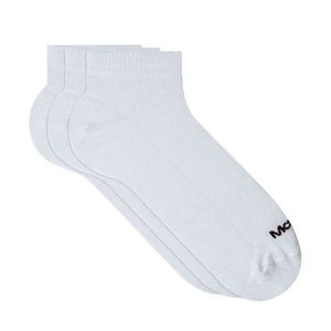 Kit 3 Pares De Meia Mash Esportiva Cano Médio Masculina   205.05.Br00 Branco