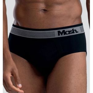 Cueca Mash Slip Microfibra Sem Costura 713.02 Preto