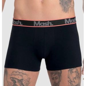 Kit 2 Cuecas Mash Boxer Cotton 110.42 Preto