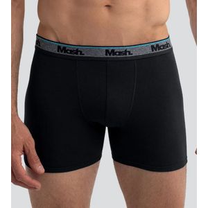 Cueca Boxer Mash Longa Cotton 170.46 Preto