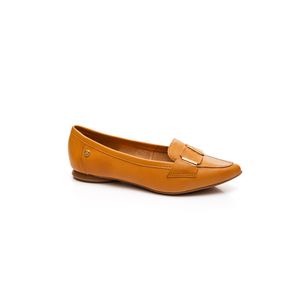 Sapatilha Bottero  Bico Fino Feminina Couro 360401 Bege