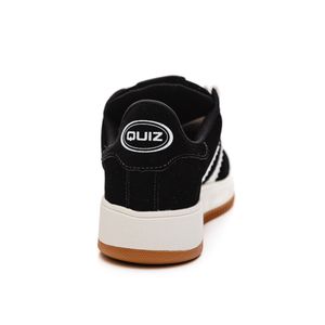 Tênis Quiz Casual Feminino Nobuck 61-1851-01 Preto