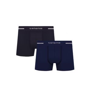 Kit 2 Cuecas Selene Boxer Poliamida Sem Costura 11150.001 Sortido
