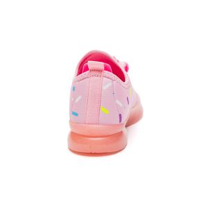 Tênis Novopé Ludic Led Sorvete Infantil  Menina  Sensorial 32001274 Rosa