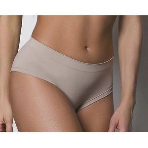 Calcinha Selene Sem Costura Feminina Microfibra 20345.001 Bege