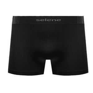 Cueca Boxer Selene Infantil  Sem Costura 12070.001 Preto