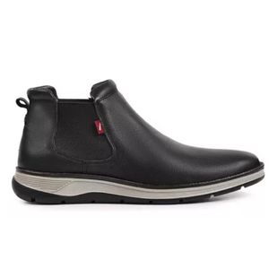 Bota Ferracini Chelsea Masculina Couro 5551g Preto