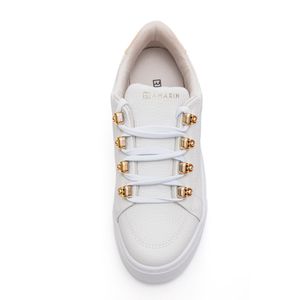 Tênis Ramarim Casual Feminino Anabela Baixo 2497111-5 Branco