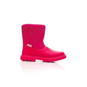 Bota Camin Casual Juvenil Menina Zíper 2233-12 Pink