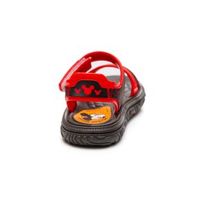 Sandália De Bebê Grendene Kids Com Acessório Disney Baby Car 23079-Be088 Preto