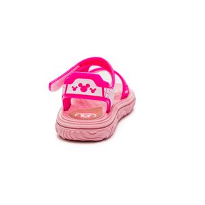 Sandália De Bebê Grendene Kids Com Acessório Disney Baby Car 23079 -Bh441 Rosa