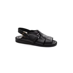 Sandália Italianinho Tradicional Masculino Couro 10340302 Preto